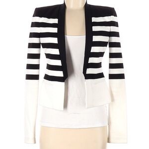 BCBGMAXAZRIA Guy Striped Tuxedo Blazer Jacket